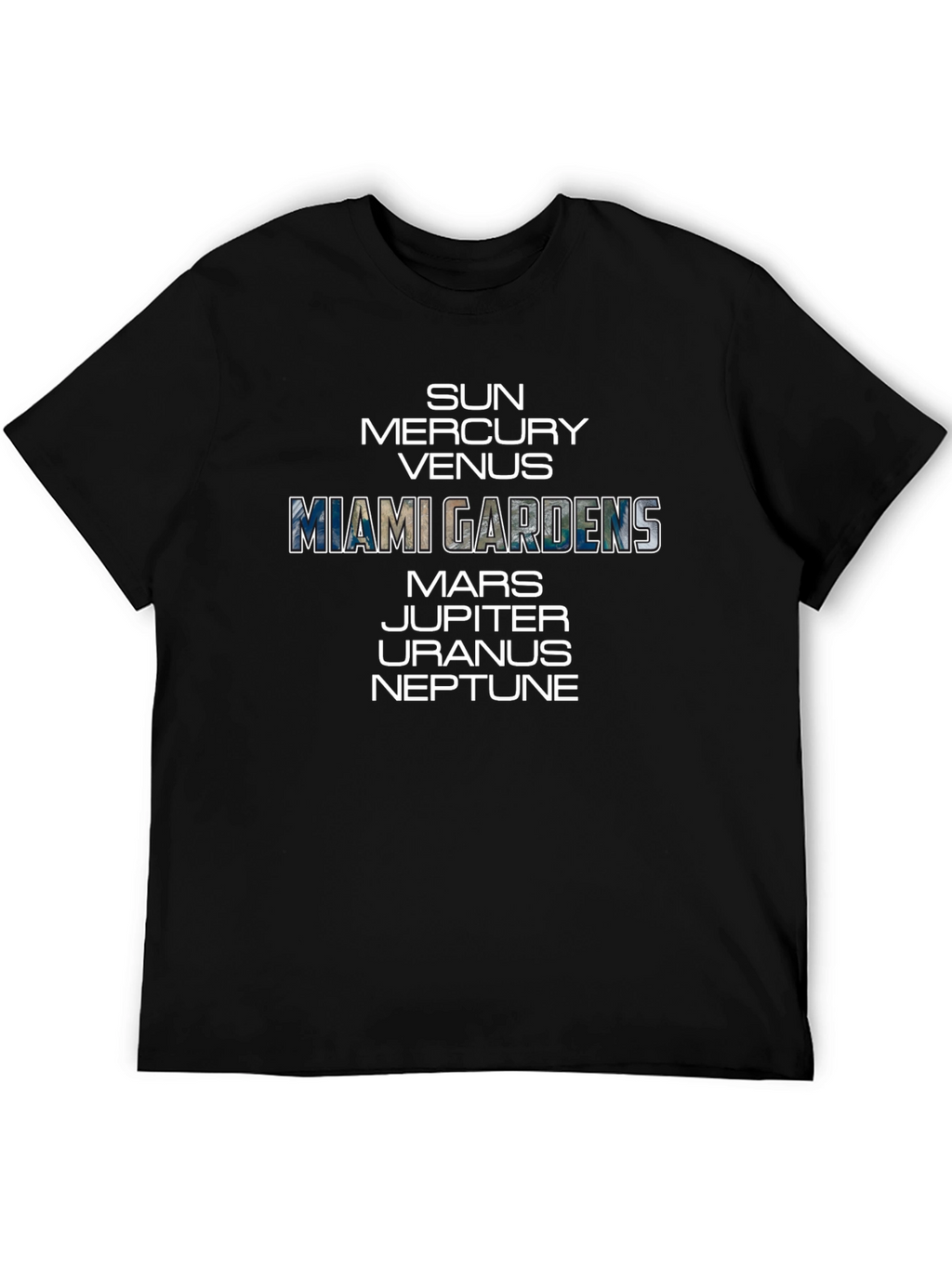 Miami Gardens Planets T-Shirt