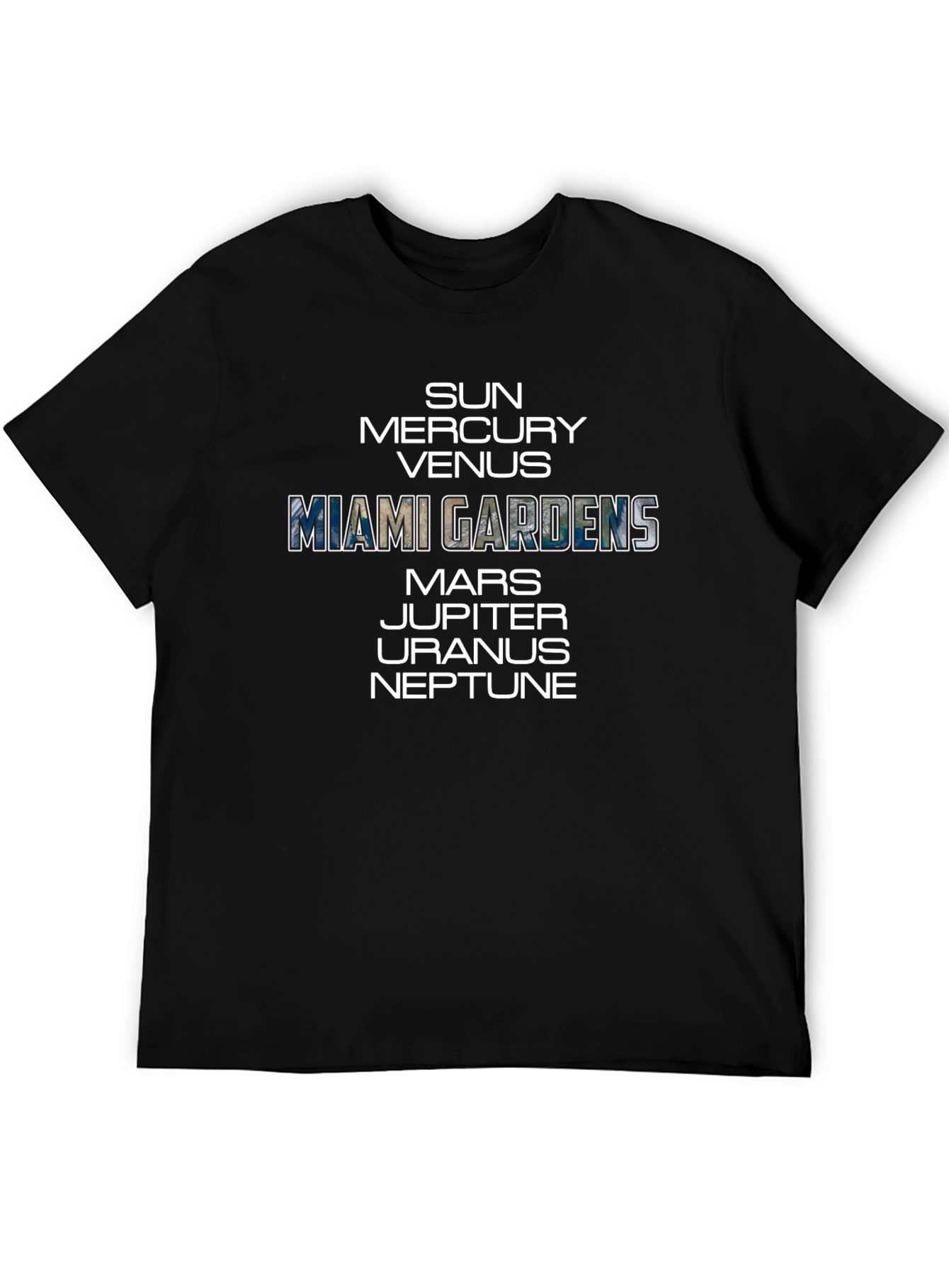 Miami Gardens Planets T-Shirt