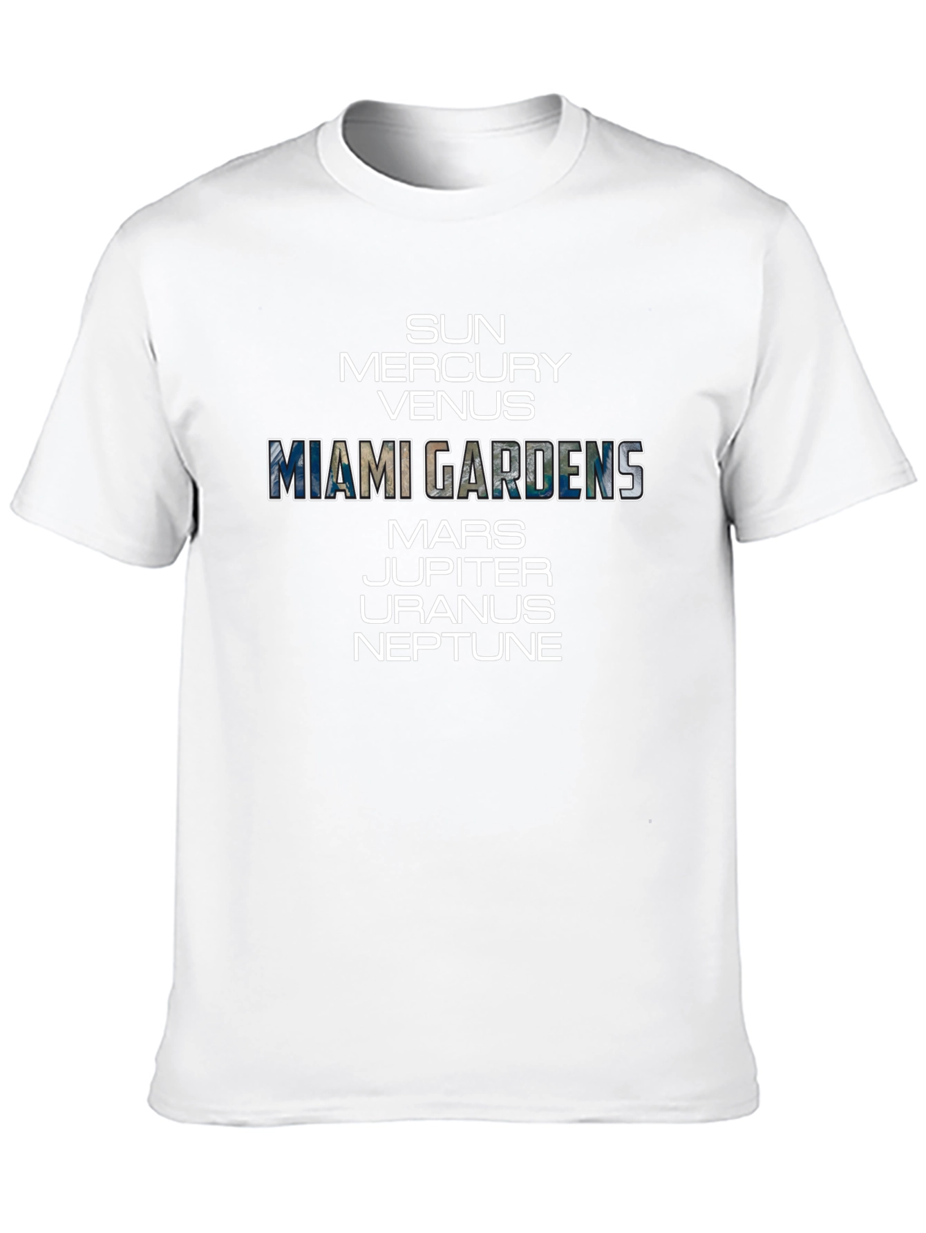 Miami Gardens Planets T-Shirt