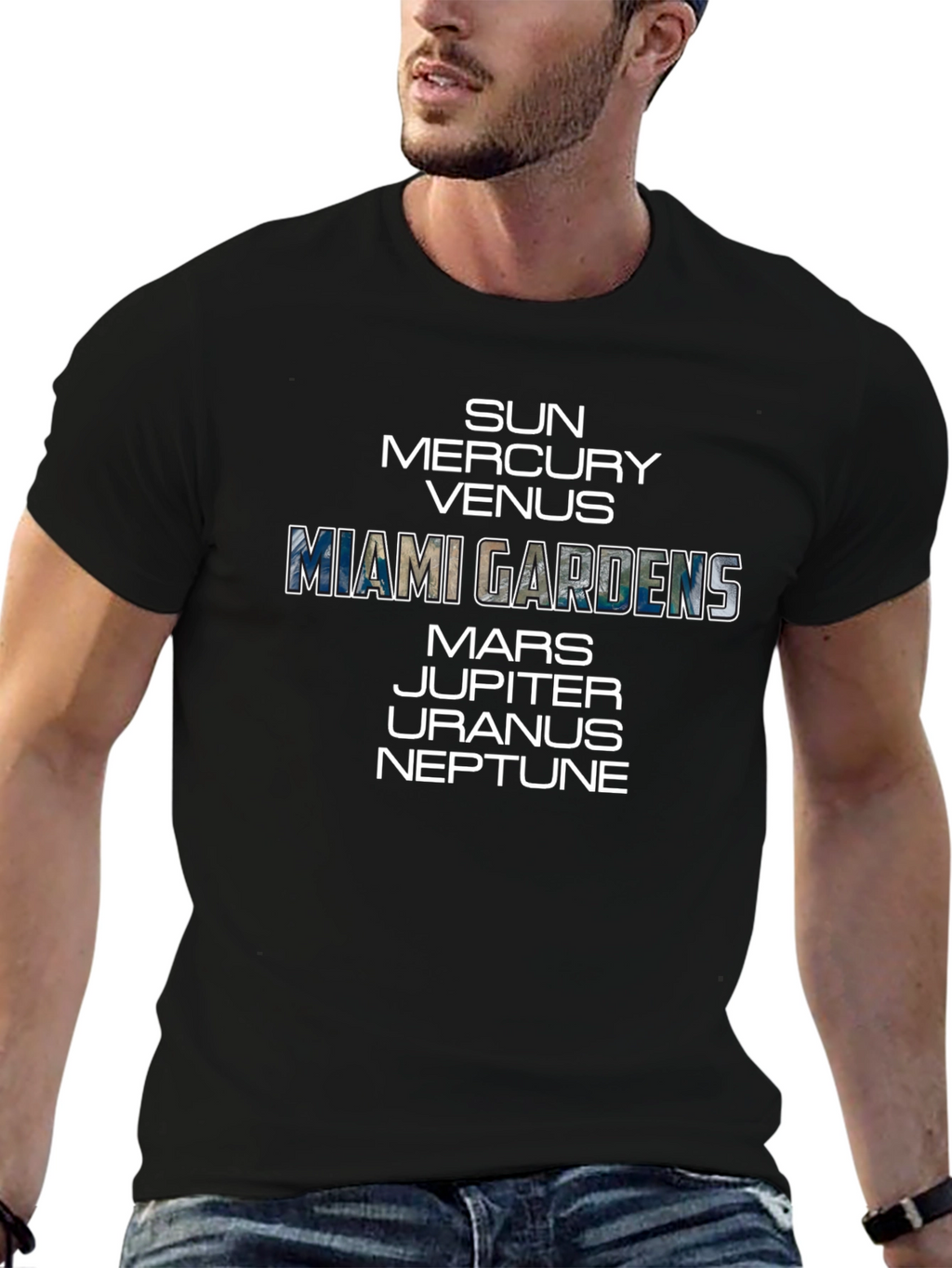 Miami Gardens Planets T-Shirt