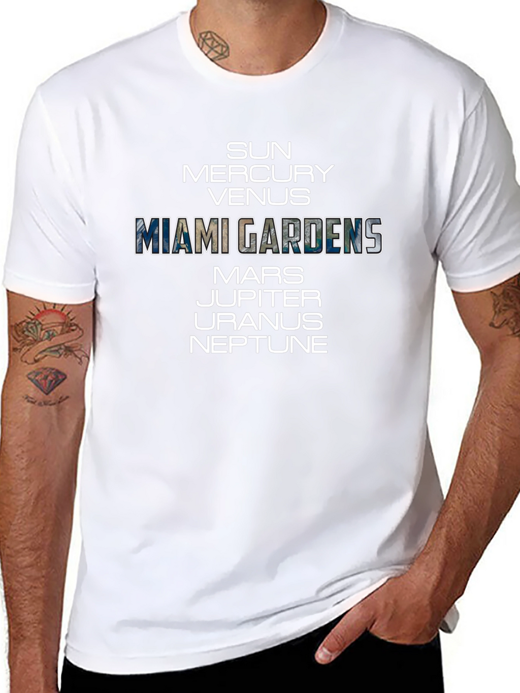 Miami Gardens Planets T-Shirt