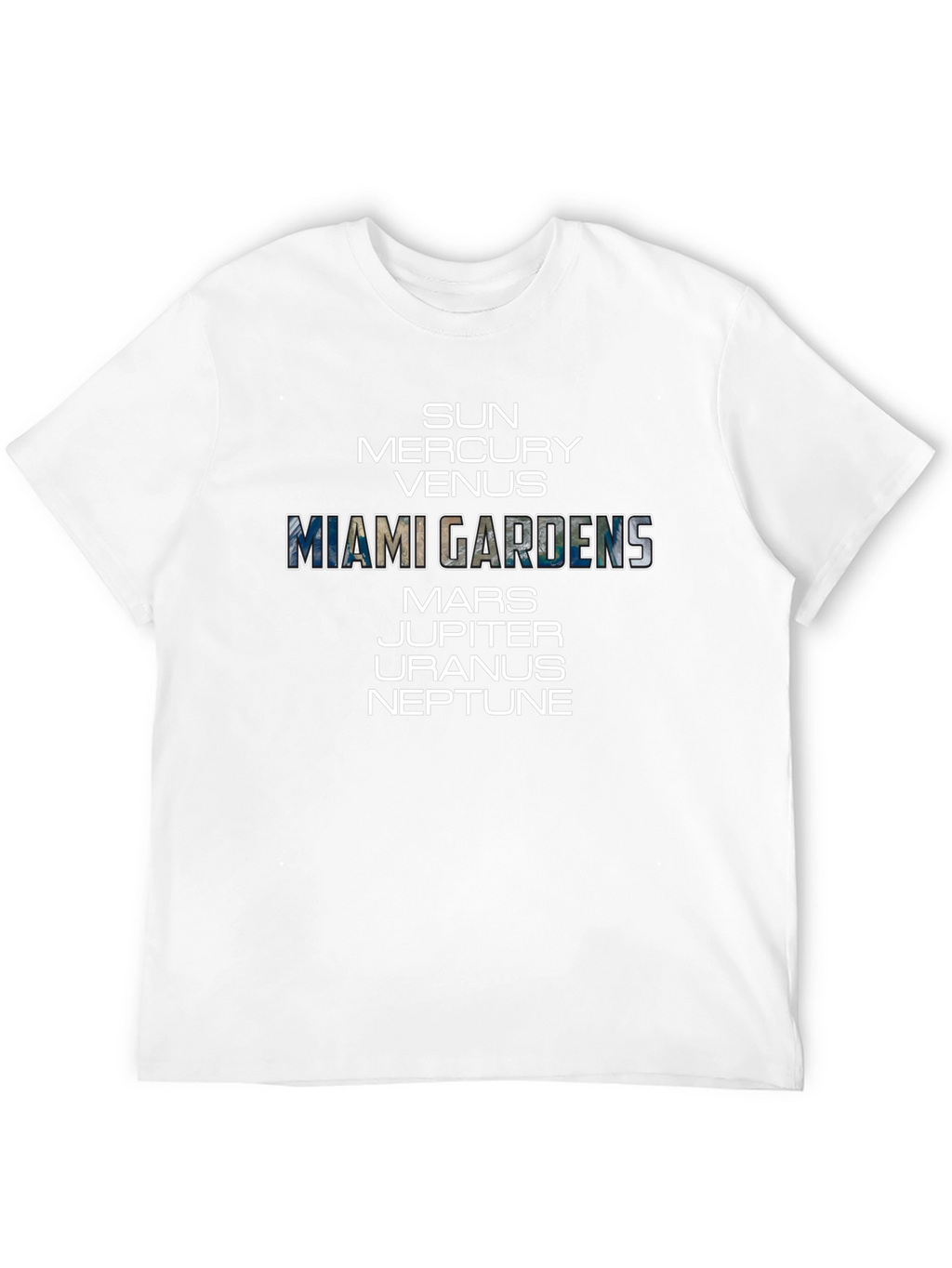Miami Gardens Planets T-Shirt