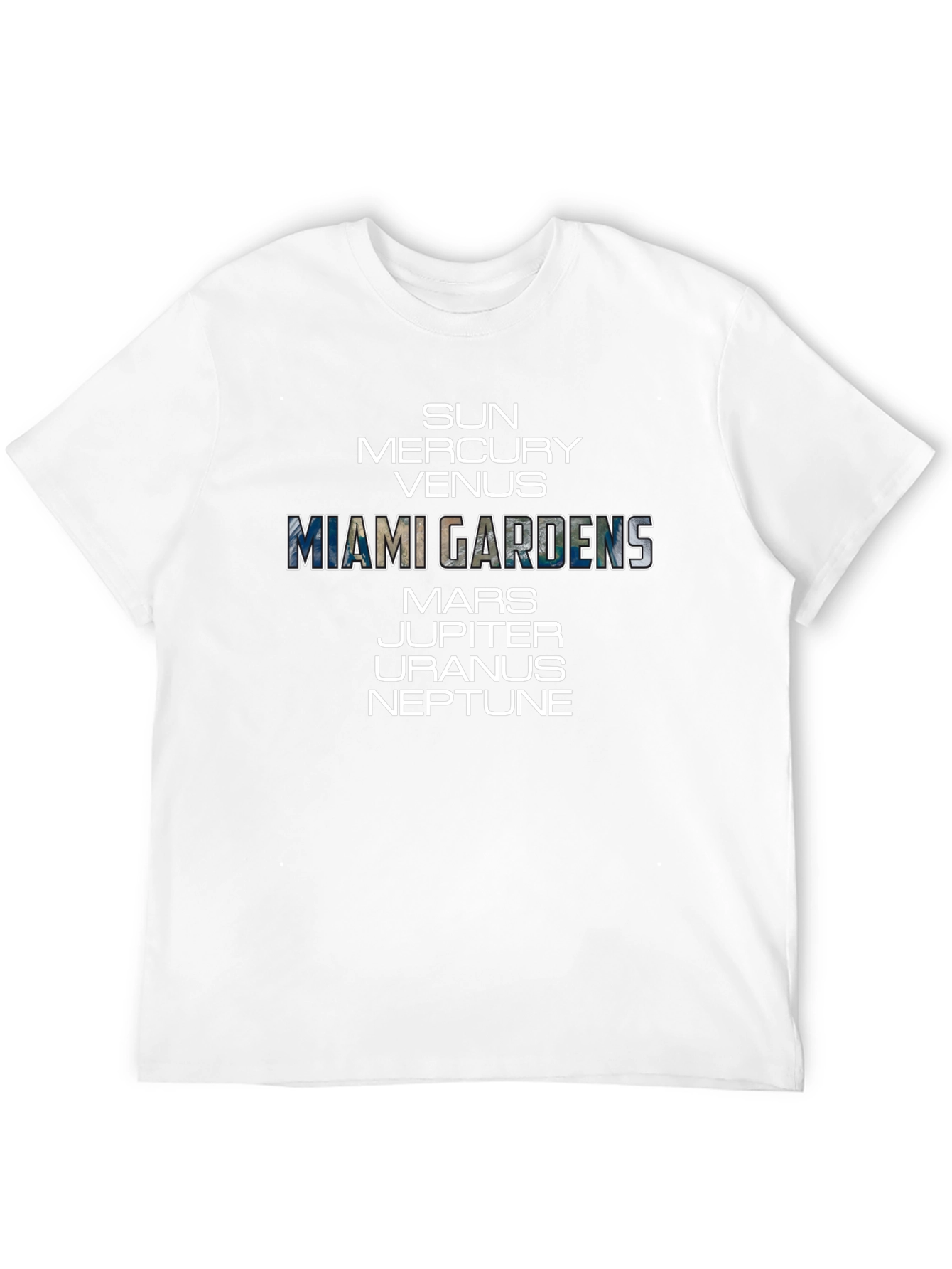 Miami Gardens Planets T-Shirt