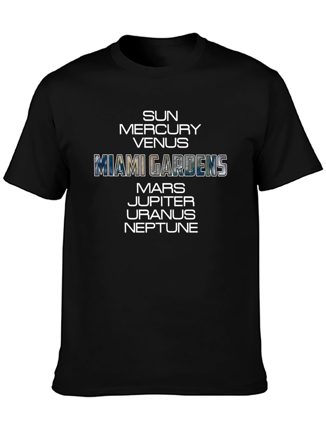 Miami Gardens Planets T-Shirt