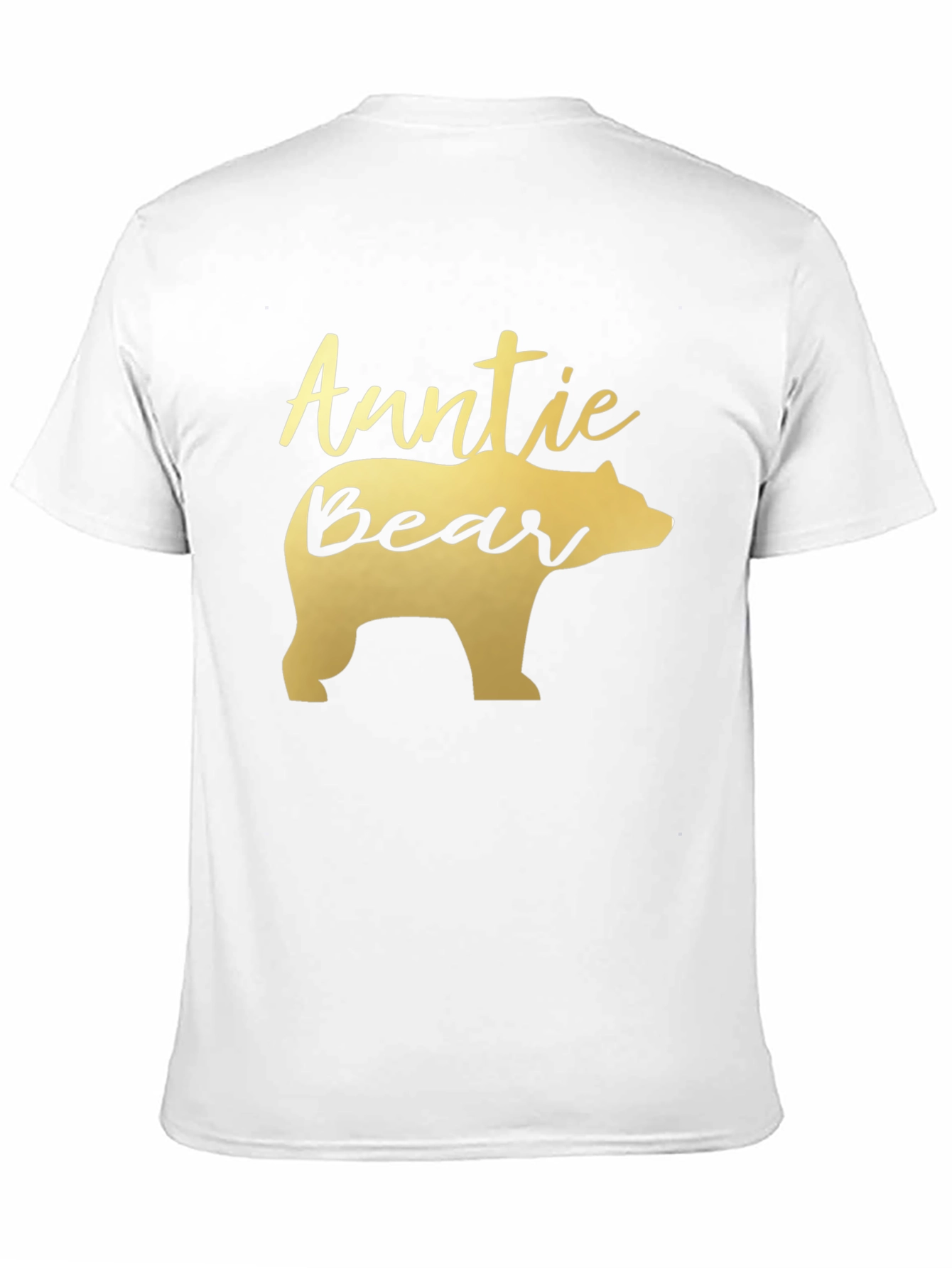 Auntie Bear Graphic T-Shirt - Black