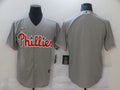 Men's Philadelphia Phillies Gray Replica Blank Jerseys