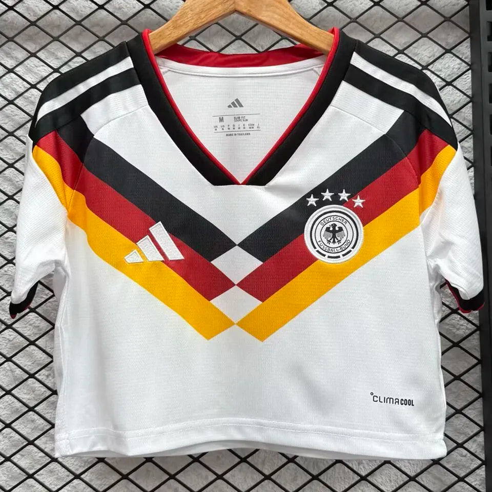 2026/27 Germany Retro Style Fans Soccer Jersey Detail 4