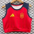 2026/27 Spain Home Women Yoga Vest Jersey 女 Front