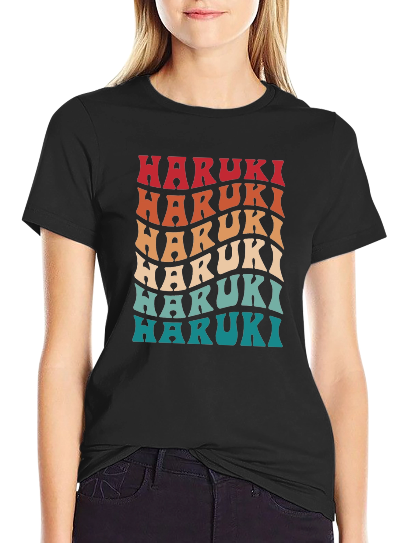 Haruki Retro Wave T-Shirt