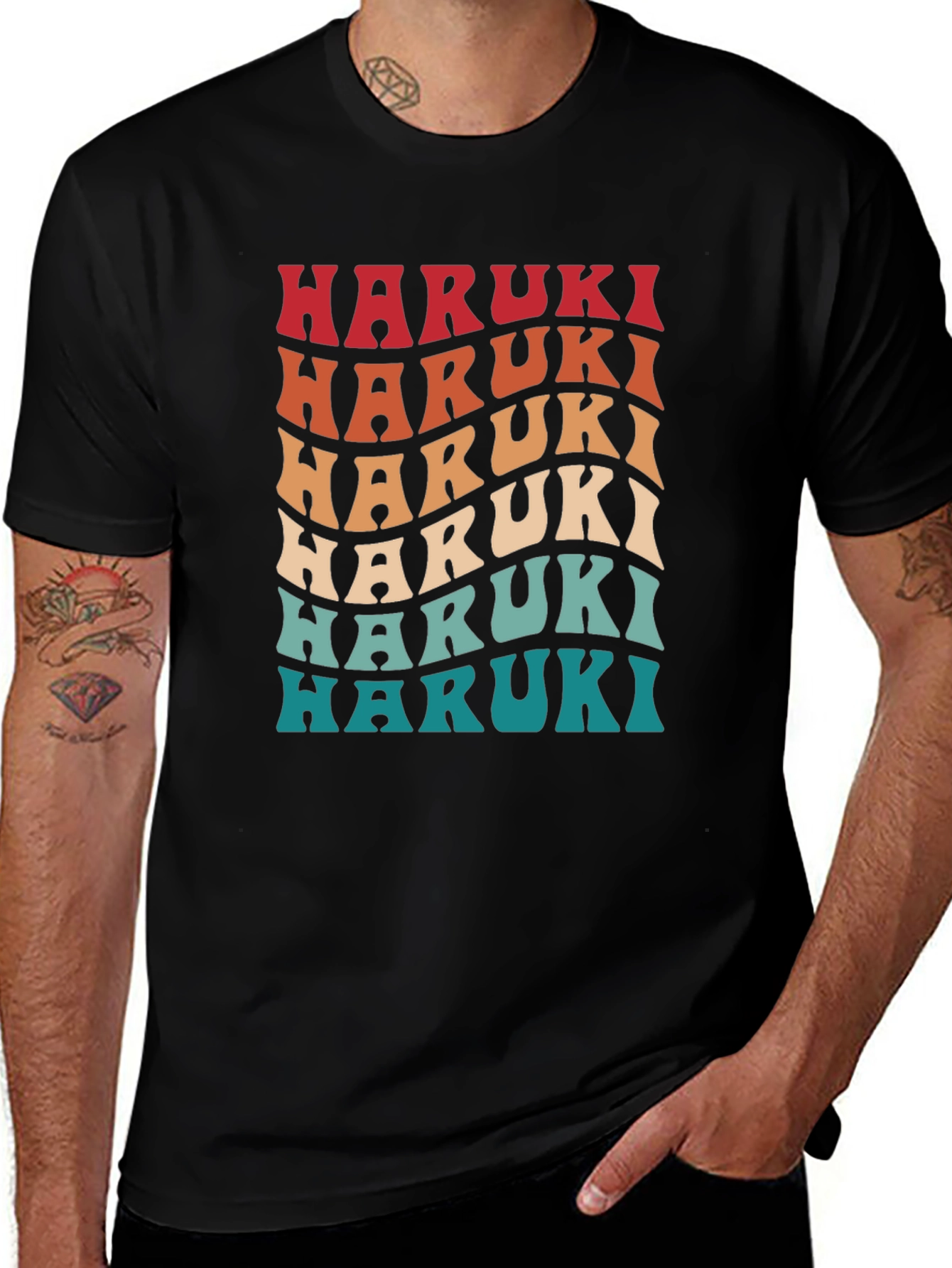 Haruki Retro Wave T-Shirt