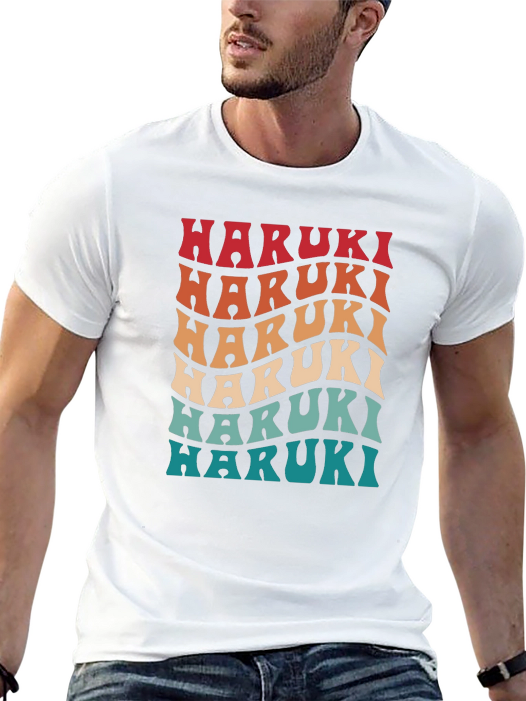 Haruki Retro Wave T-Shirt