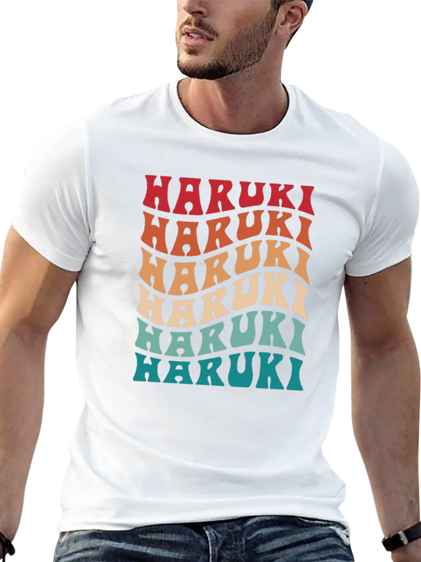 Haruki Retro Wave T-Shirt
