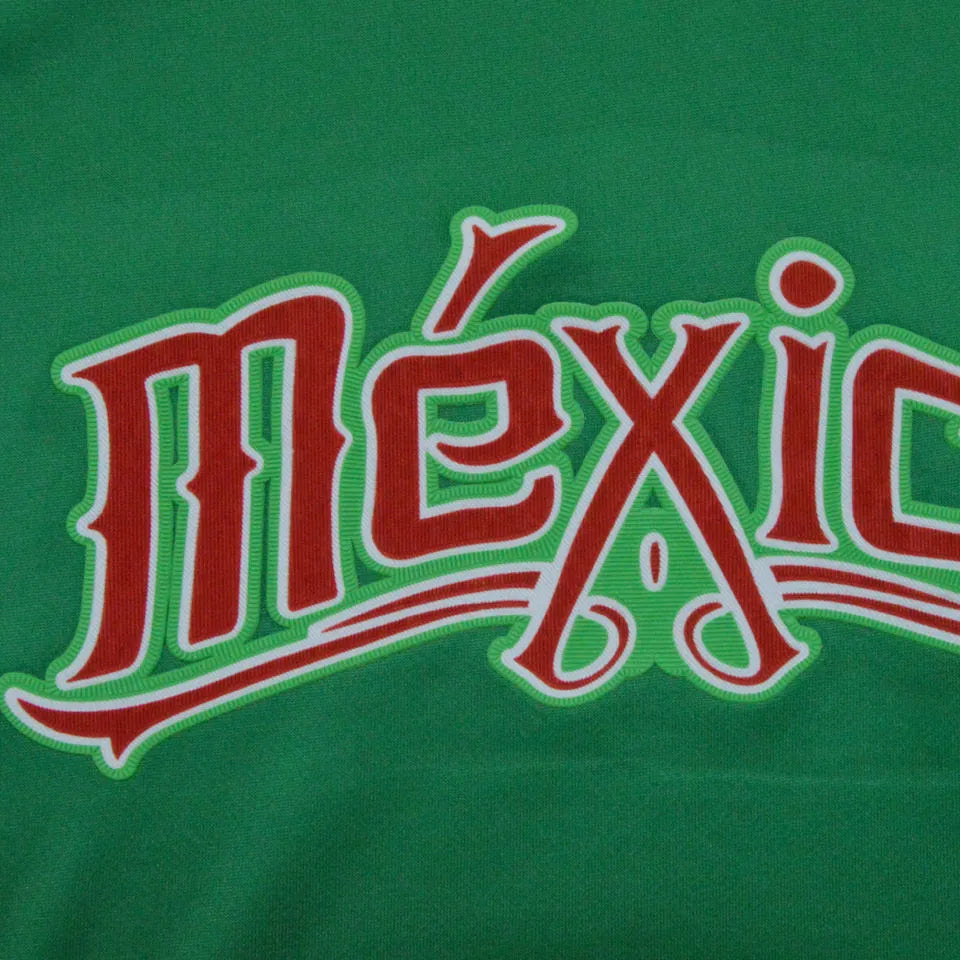 2026/27 Mexico x AD BRINGBACK REMIXED Retro Style Fans Jersey Detail 4