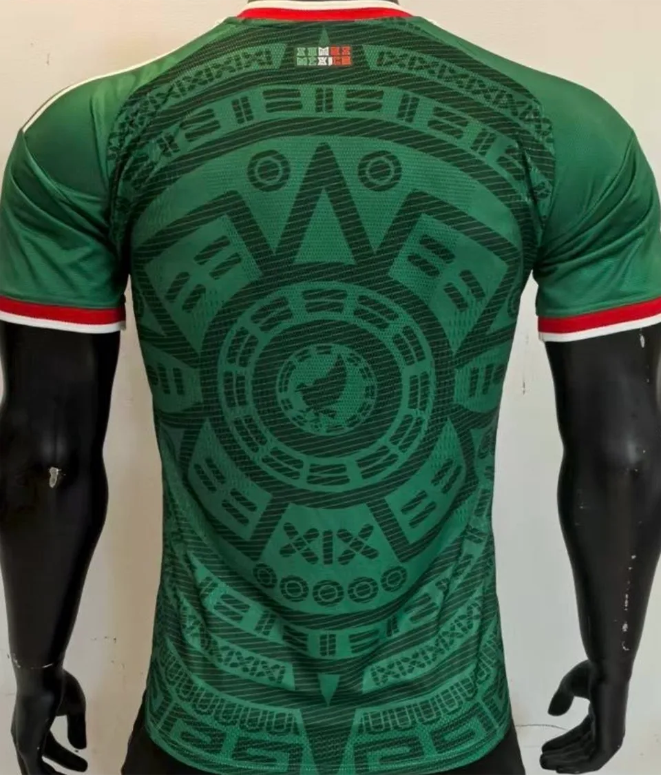 2026/27 Mexico Home Green Player Version Soccer Jersey Back