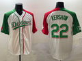 Men's Los Angeles Dodgers Clayton Kershaw #22 White Player Jerseys
