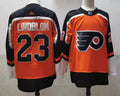 Men's Philadelphia Flyers Oskar Lindblom #23 Orange Replica Player Jerseys