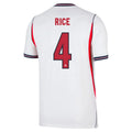Rice #4 England Home Jersey World Cup 2026 Front