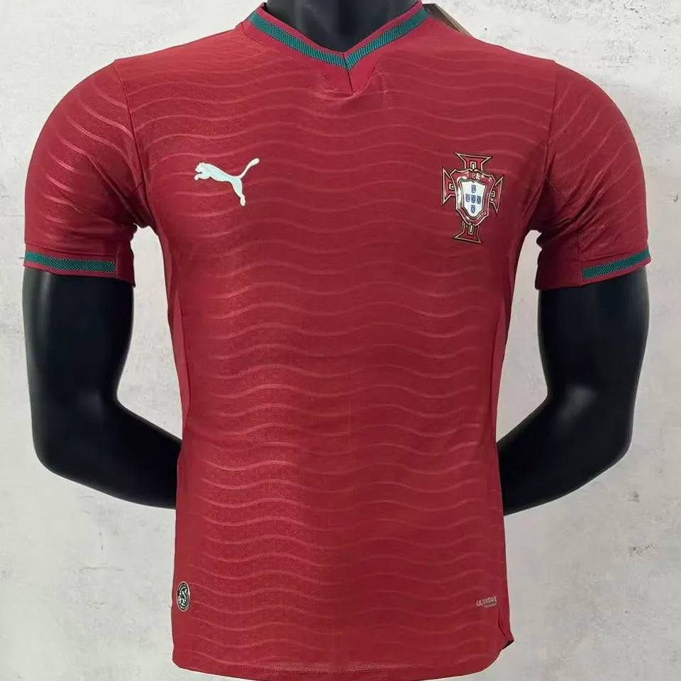 2026/27 Portugal Home Red Player Version Soccer Jersey Front