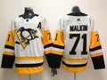 Men's Pittsburgh Penguins Evgeni Malkin #71 White Game Jerseys