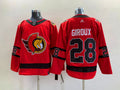 Men's Ottawa Senators Claude Giroux #28 Red Player Game Jerseys