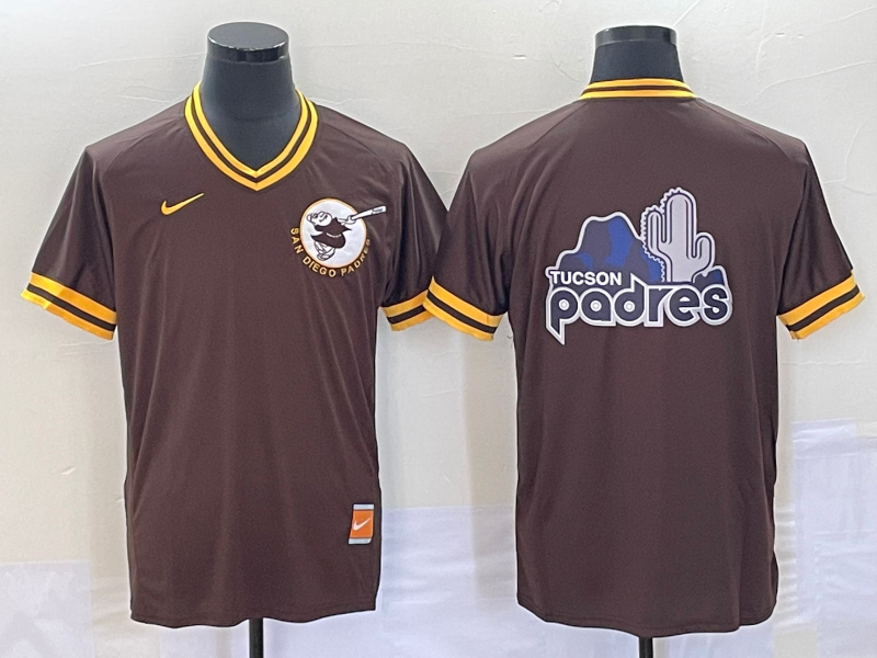 Men's San Diego Padres Brown Cooperstown Collection Team Jerseys