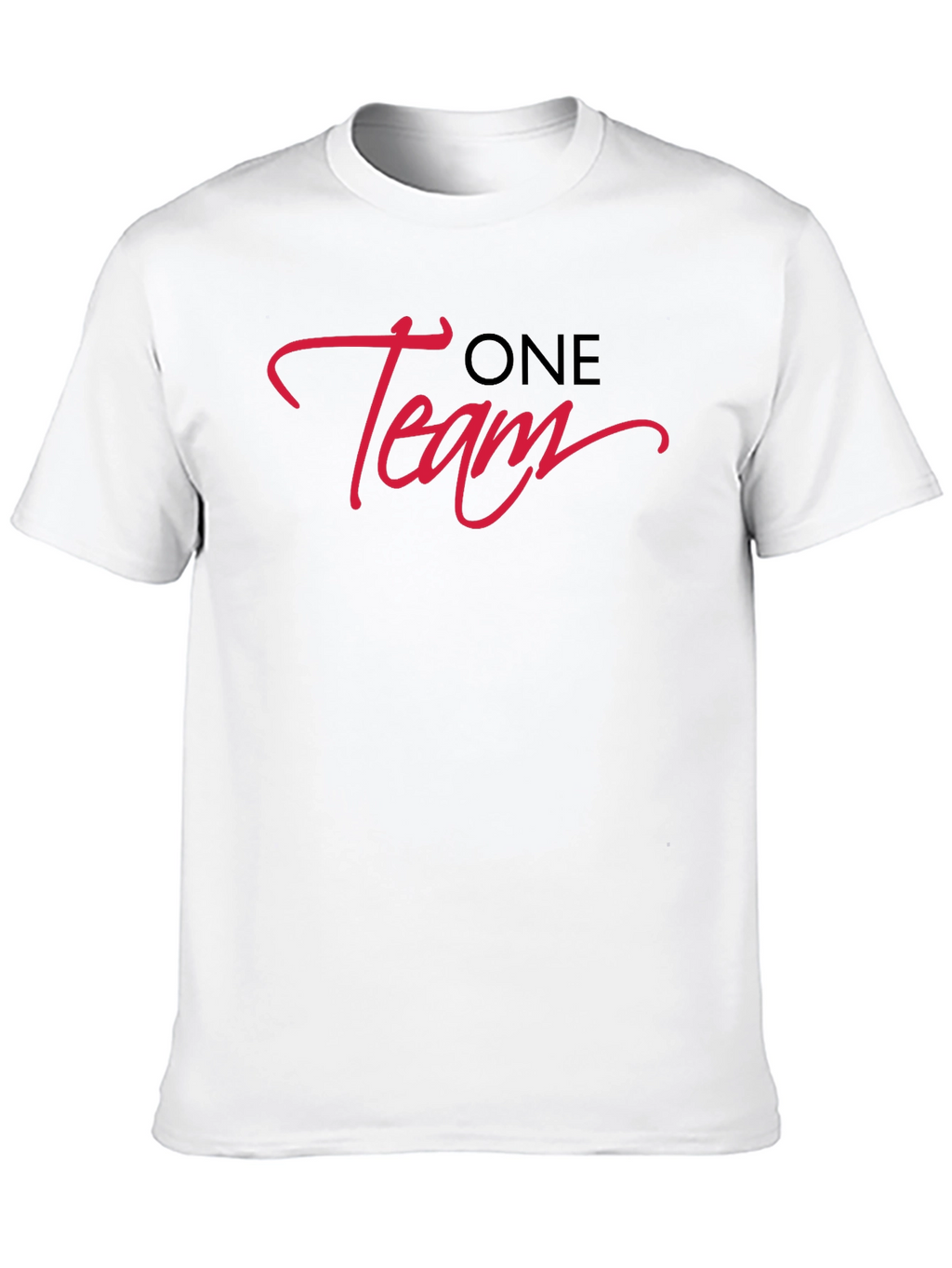 One Team Black T-Shirt - Stylish & Comfortable