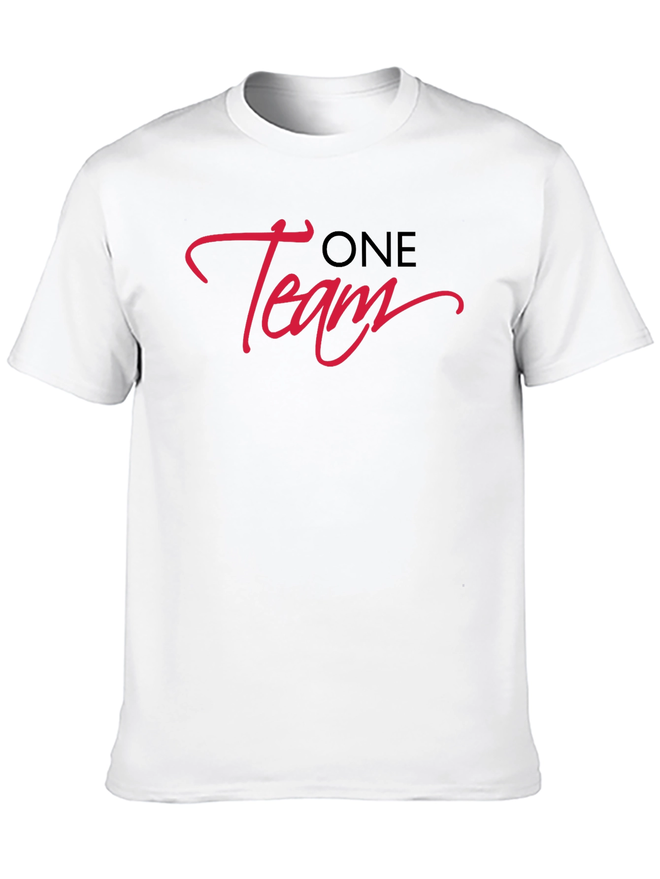 One Team Black T-Shirt - Stylish & Comfortable