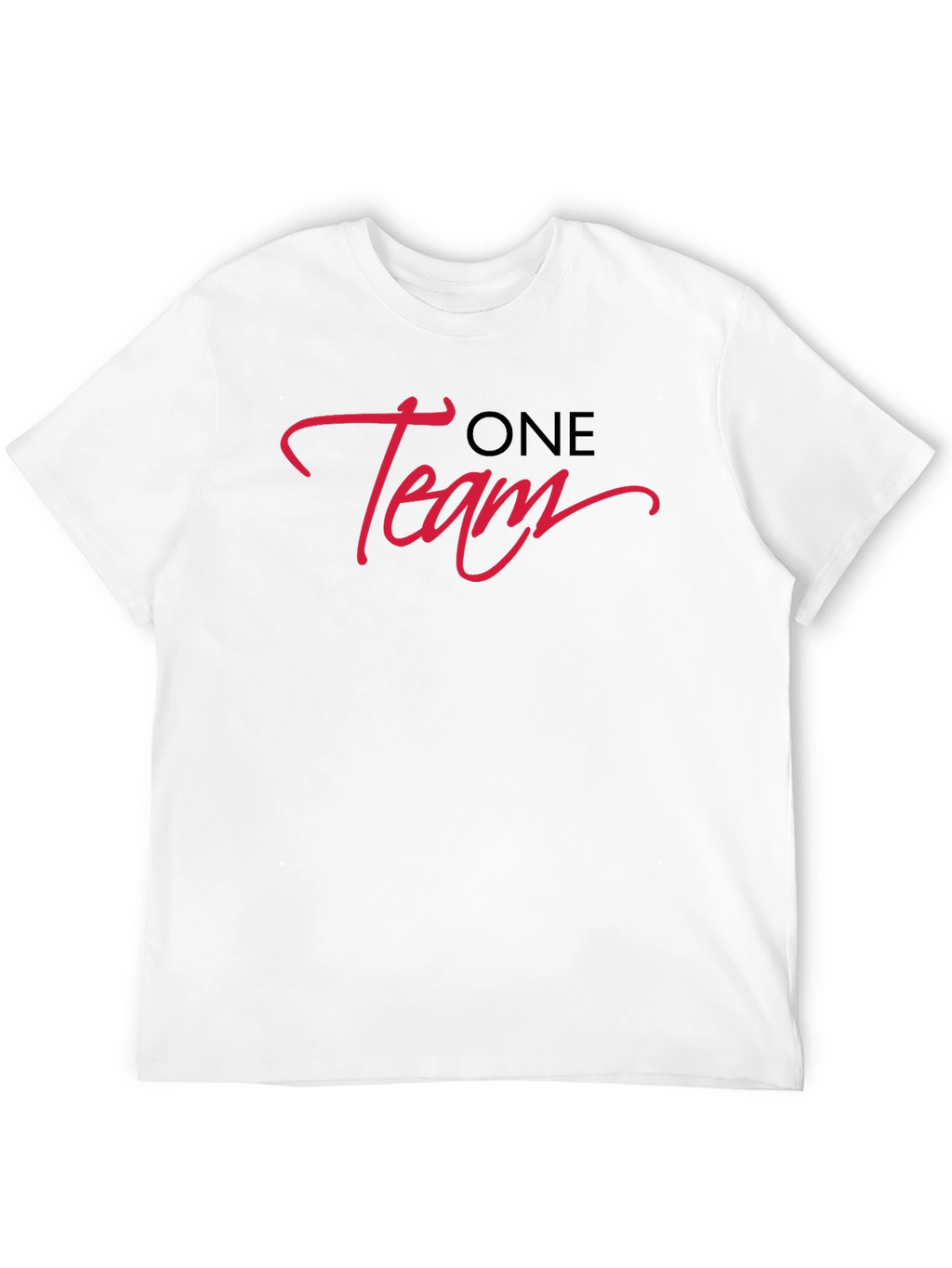 One Team Black T-Shirt - Stylish & Comfortable