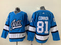 Men's Winnipeg Jets Kyle Connor #81 Blue Player Jerseys