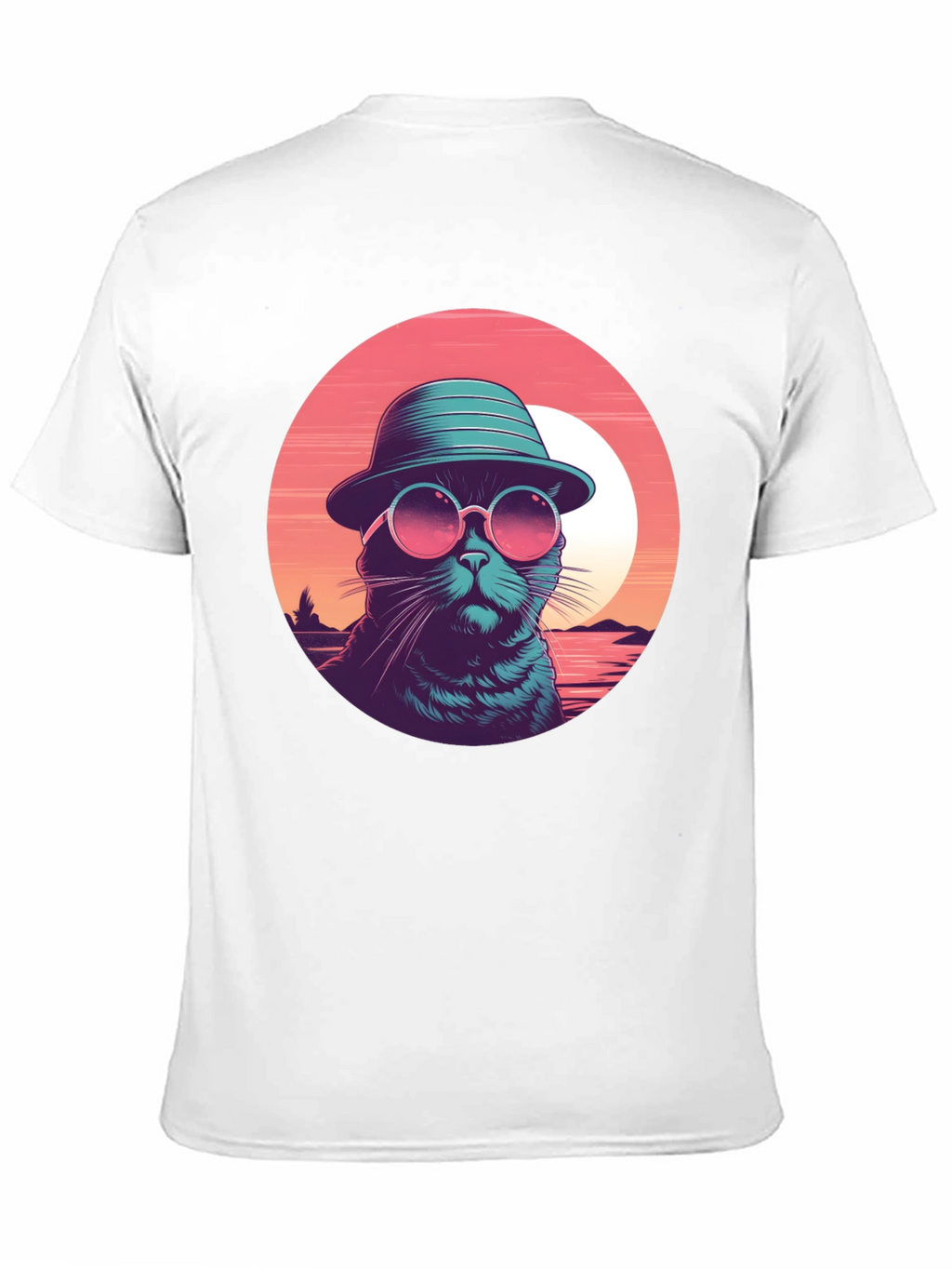 Cool Cat T-Shirt - Retro Style Graphic Tee