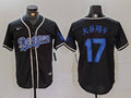 Men's Los Angeles Dodgers Shohei Ohtani #17 Black Game Jerseys