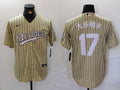 Men's Los Angeles Dodgers Shohei Ohtani #17 Gold Limited Player Jerseys