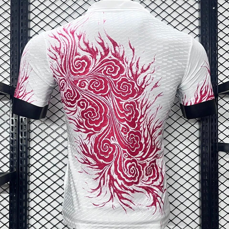 2024/25 Japan Special Edition White Player Version Jersey Back