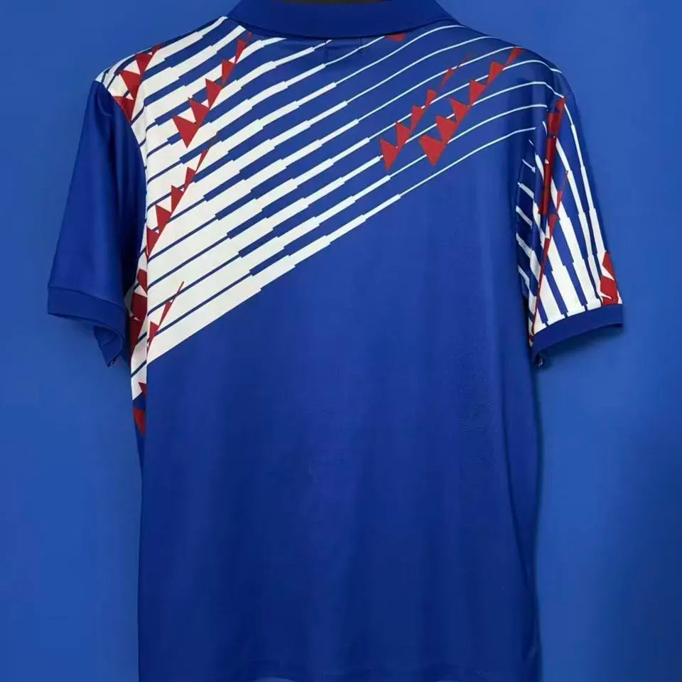 1994 Japan Home Blue Retro Soccer Jersey Back