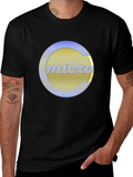 Retro Micro Logo Black T-Shirt