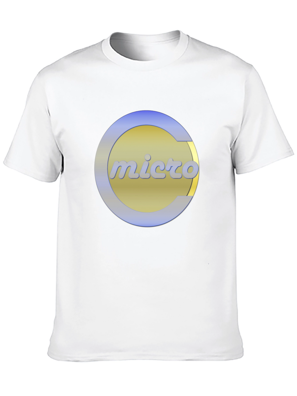 Retro Micro Logo Black T-Shirt