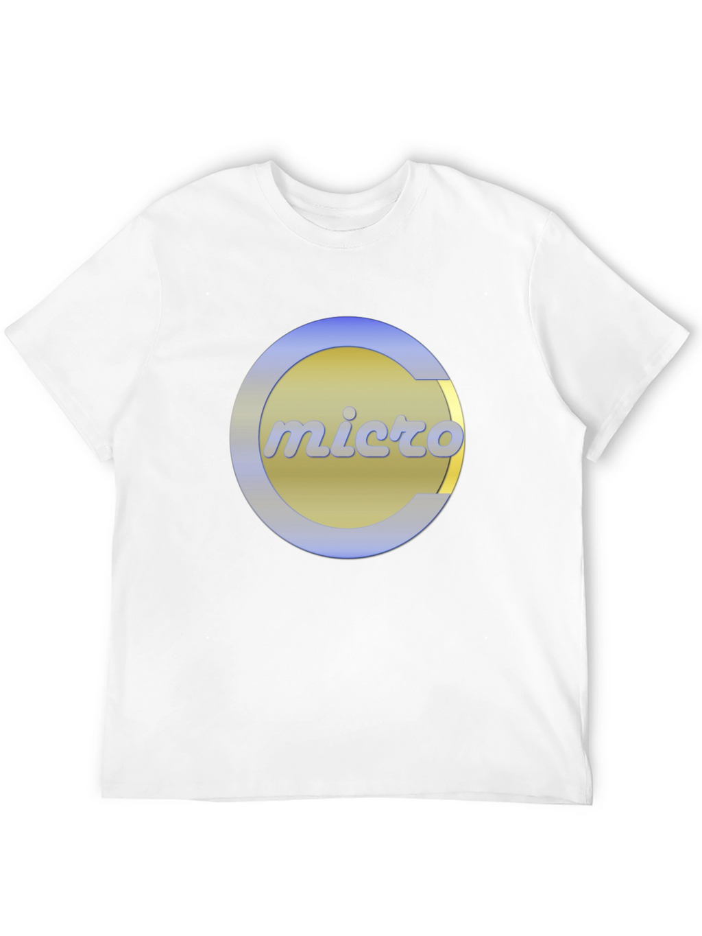Retro Micro Logo Black T-Shirt