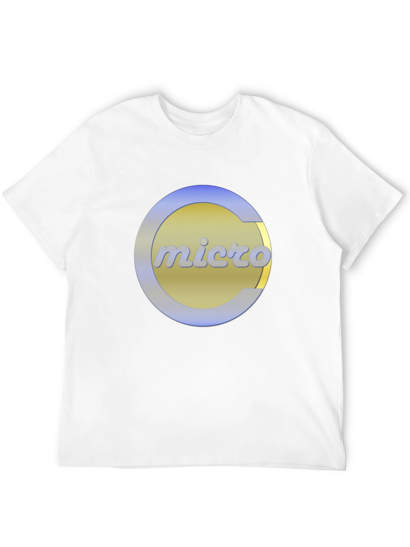 Retro Micro Logo Black T-Shirt