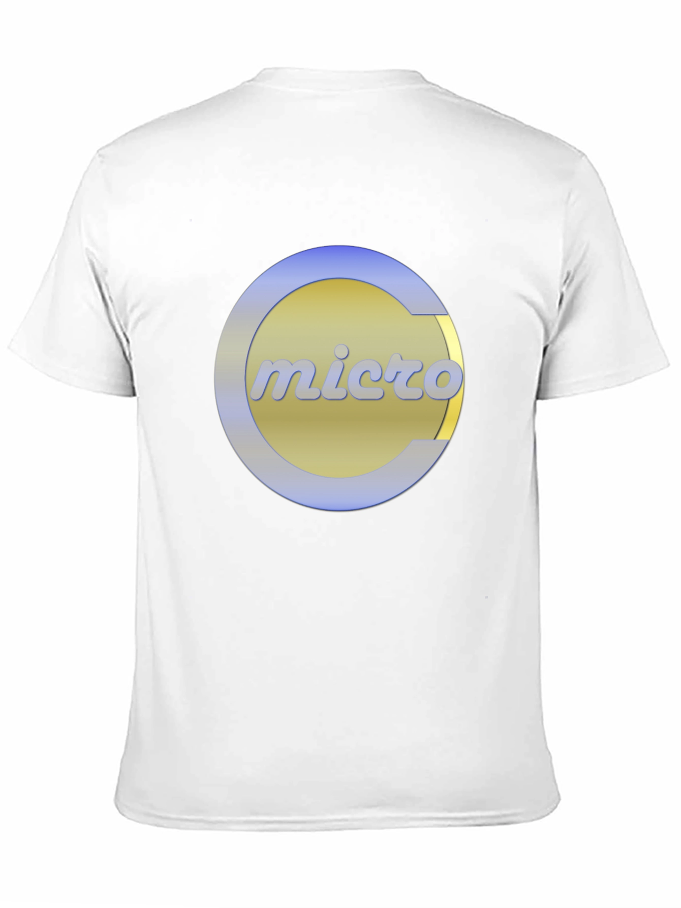 Retro Micro Logo Black T-Shirt