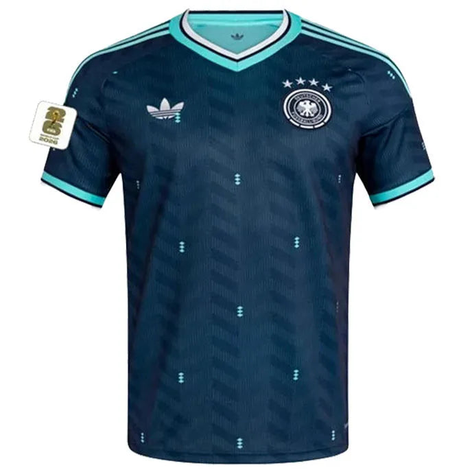 2026/27 Germany 1:1 Quality Away Fans Soccer Jersey (Have Right Patch 有右臂章 白底金字） Front