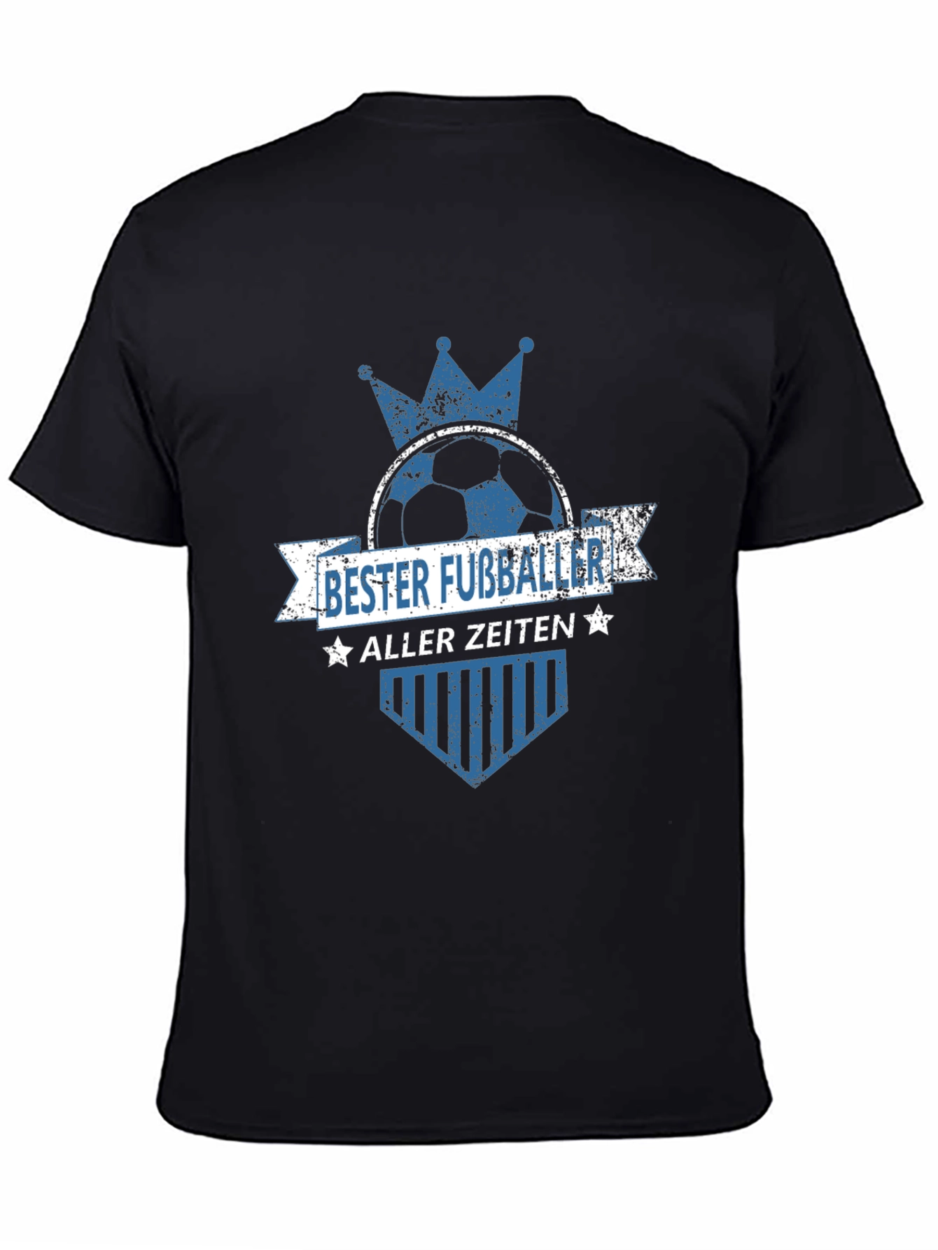 Bester Fussballer T-Shirt - Soccer King Tee