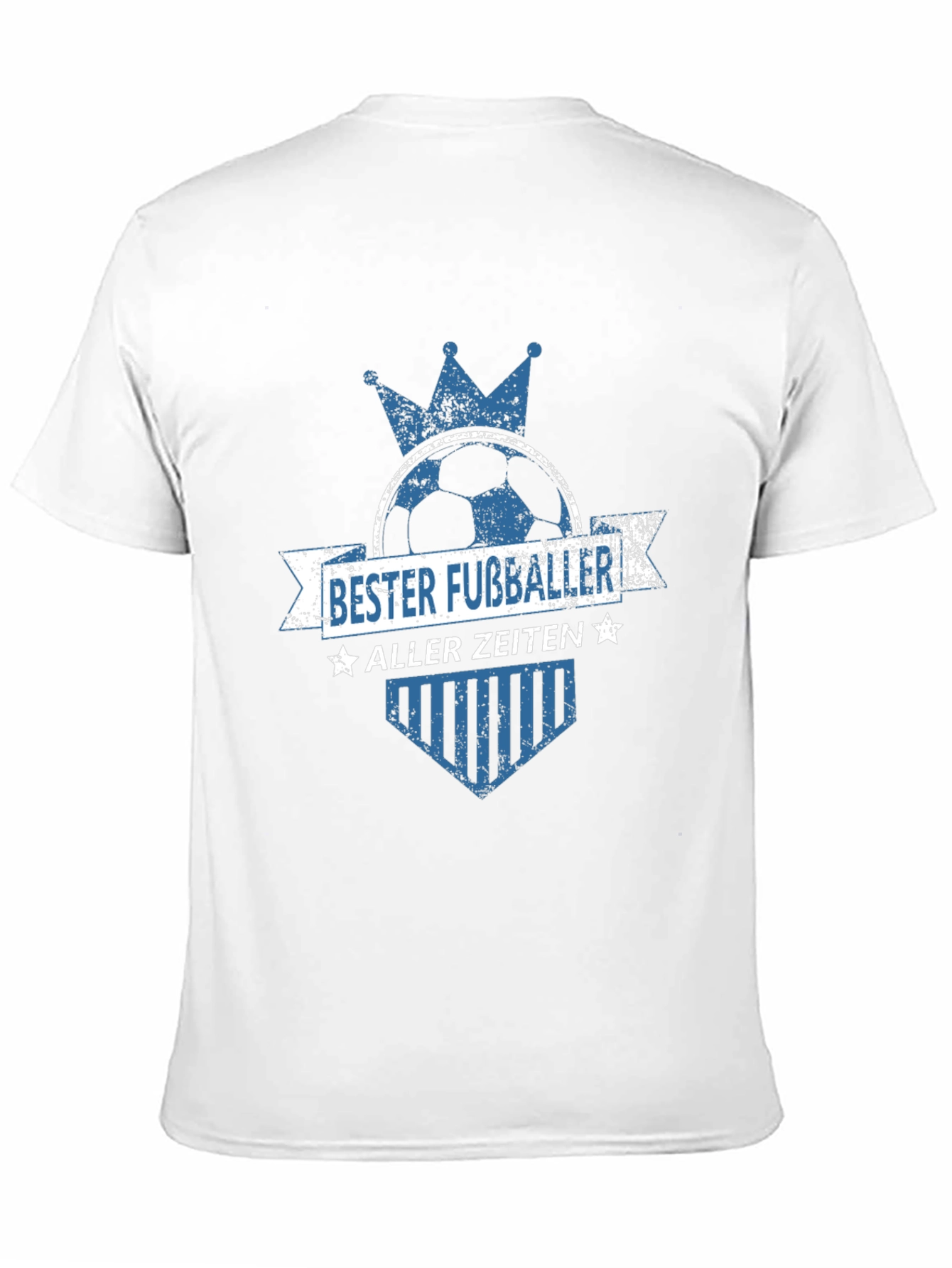 Bester Fussballer T-Shirt - Soccer King Tee