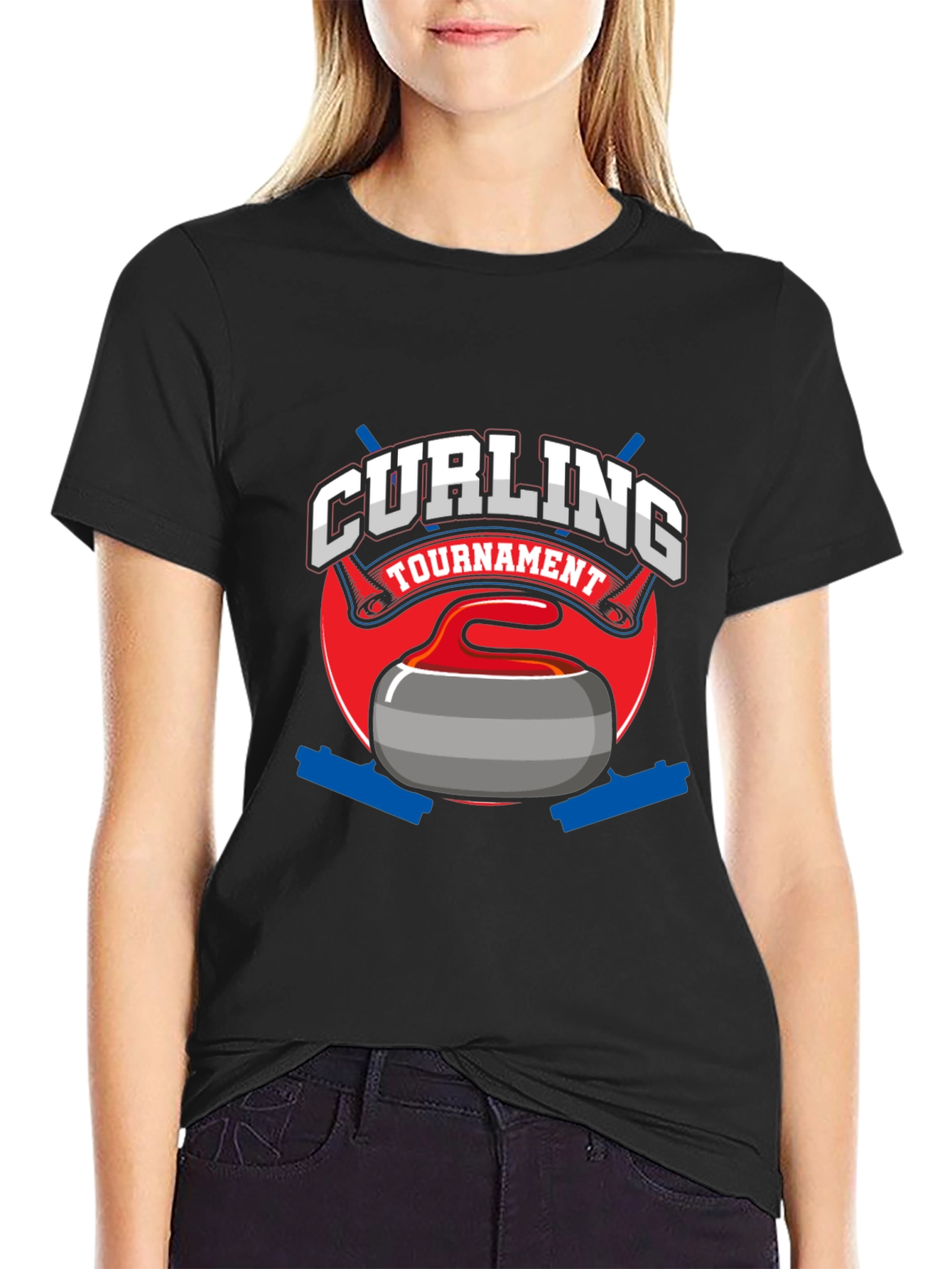 Curling Tournament T-Shirt