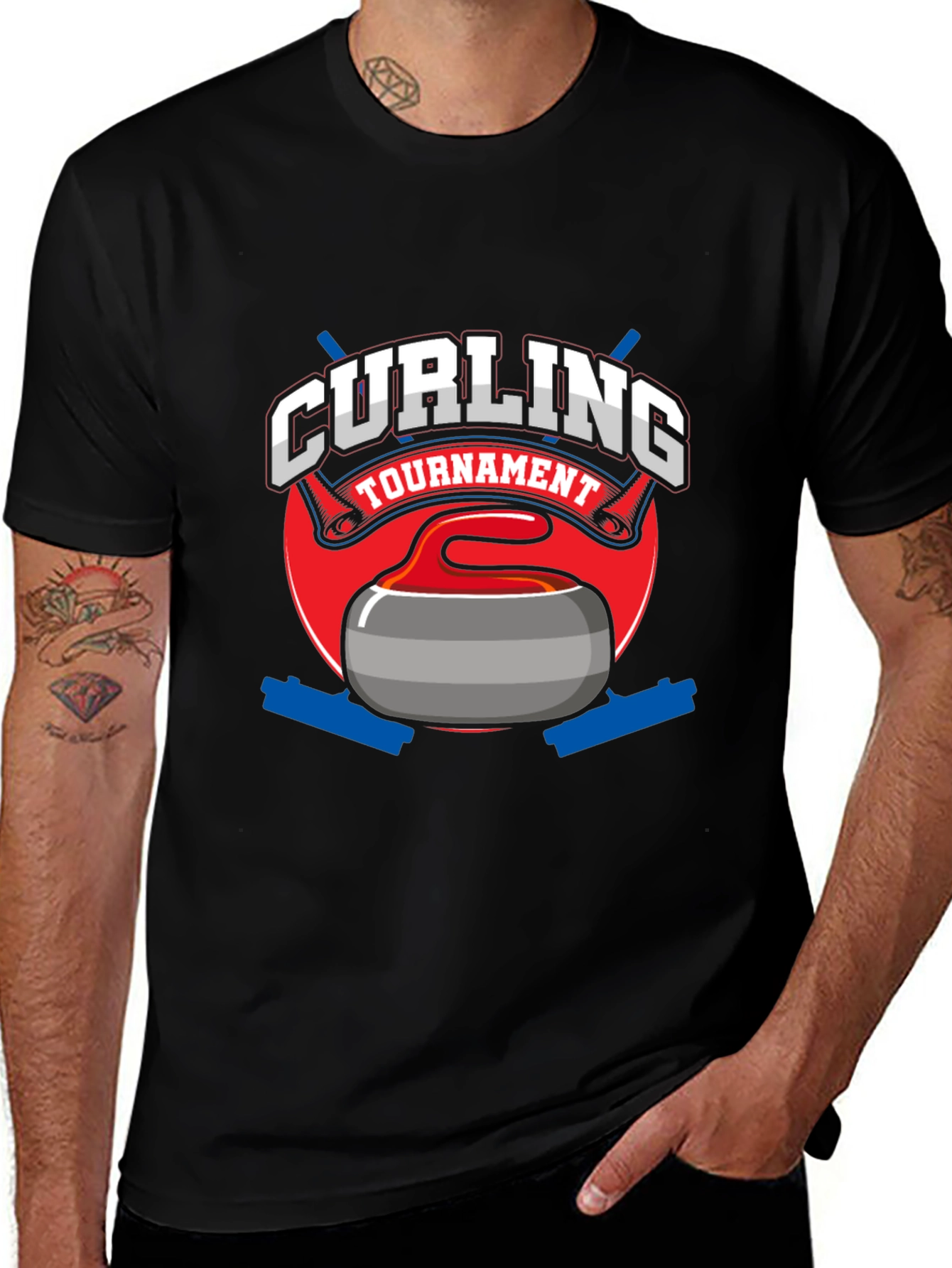Curling Tournament T-Shirt