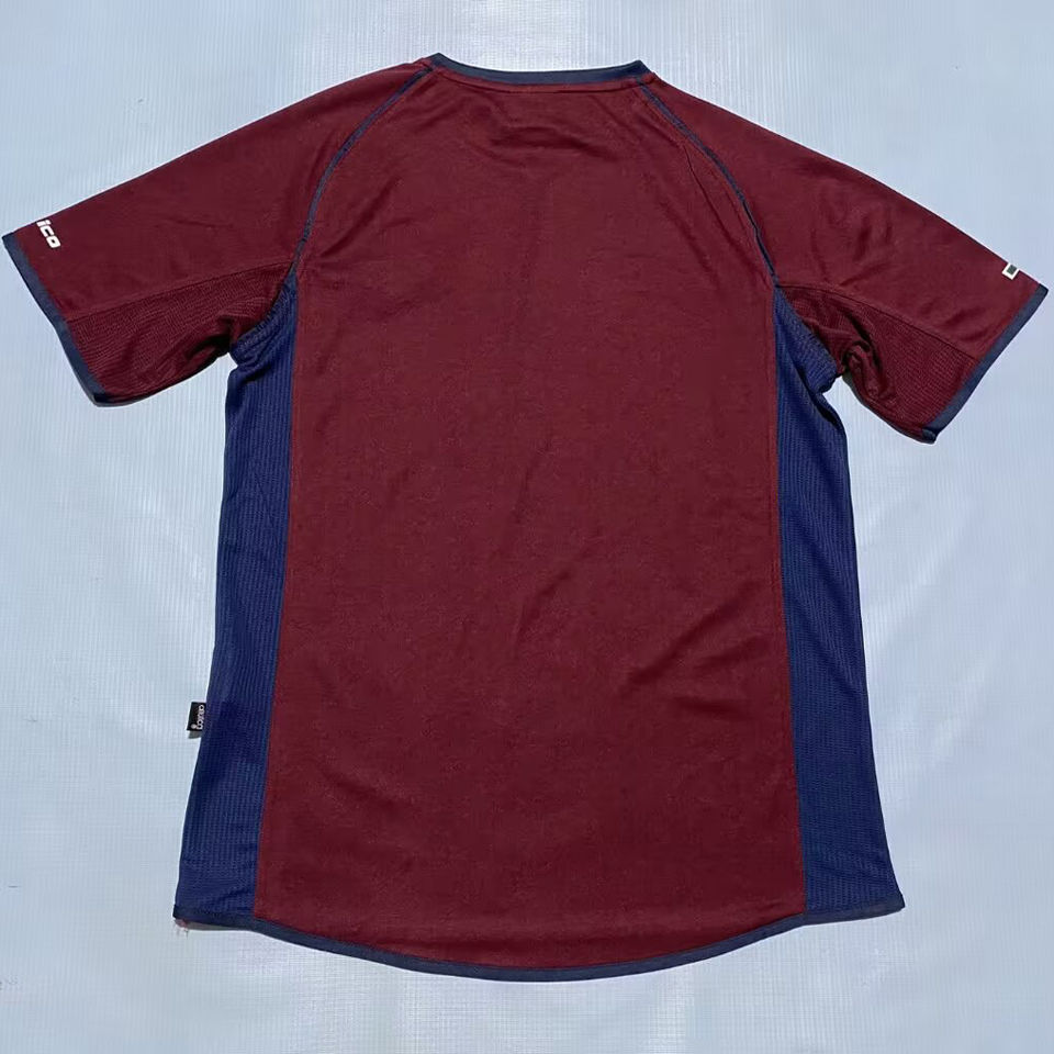 1998 Mexico Red Retro Soccer Jersey Item NO.: 2145981 Back