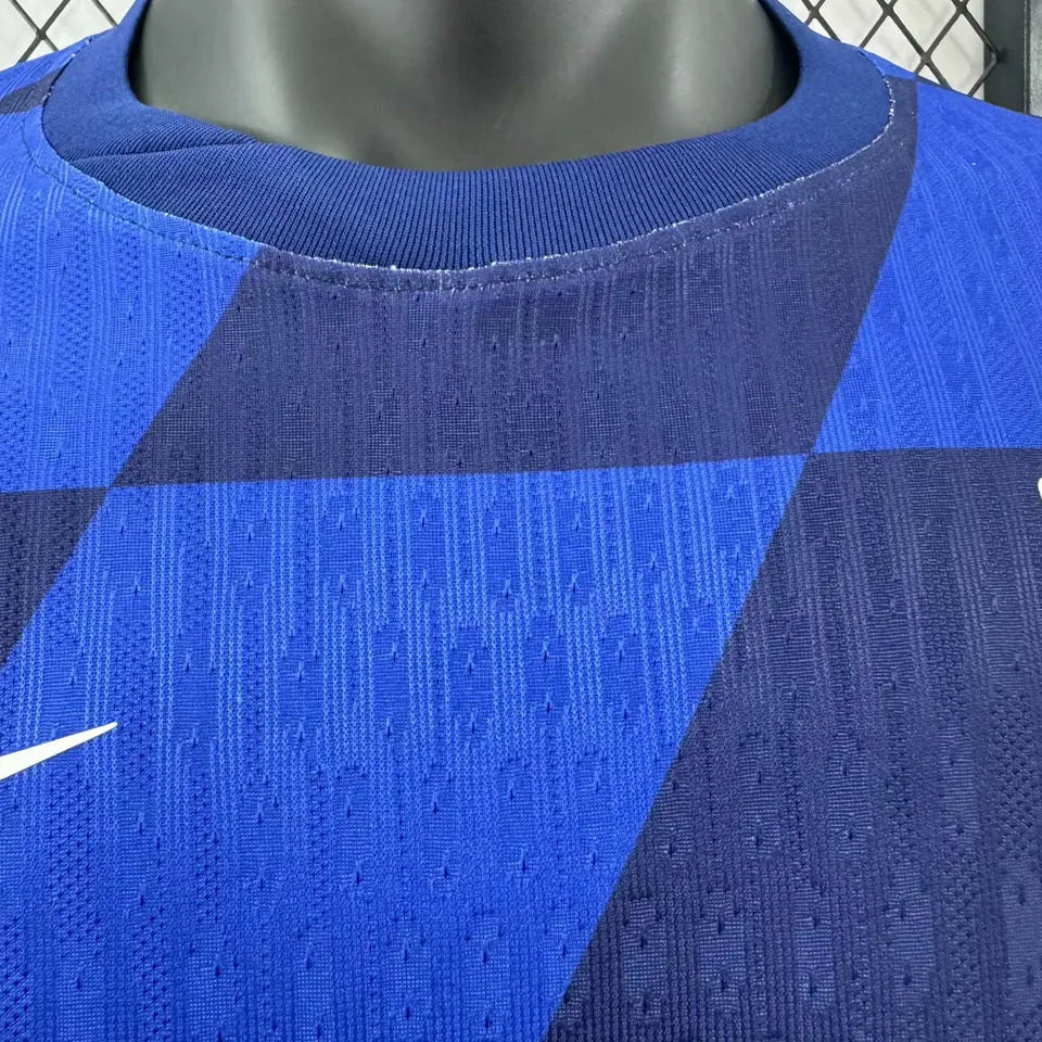 2024/25 Croatia Away Player Version Soccer Jersey Detail 3