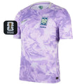 2026/27 South Korea Away Fans Soccer Jersey (Have Right Patch 有右臂章 黑底白字） Front