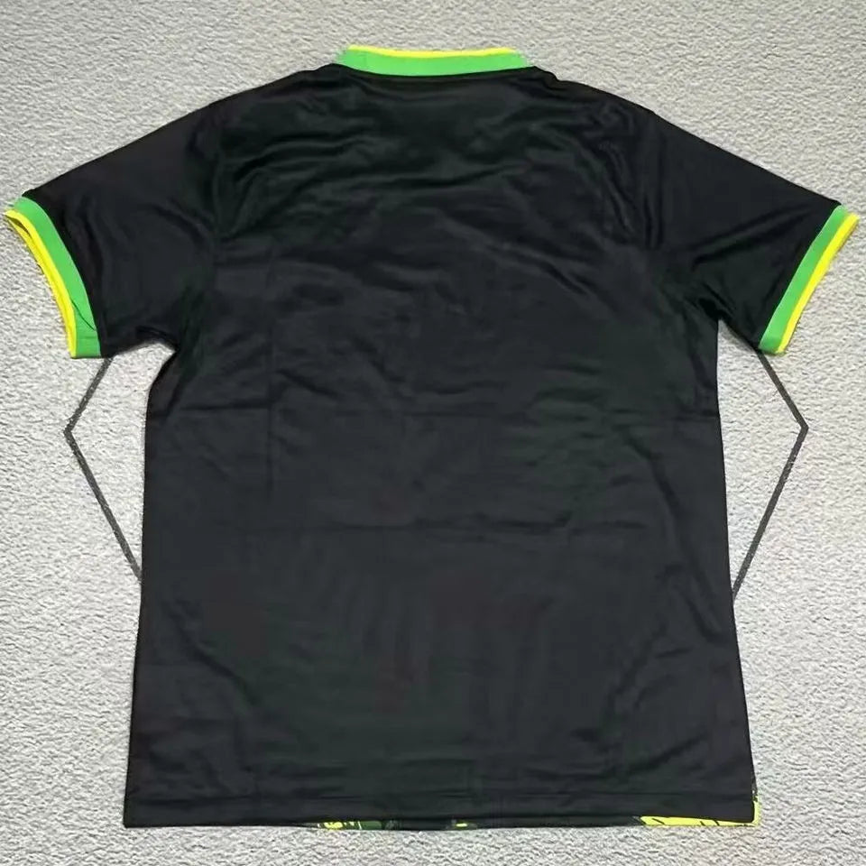 2022/23 Brazil Special Edition Black Fans Soccer Jersey Back