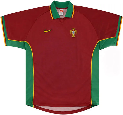 1997/98 Portugal Home Retro Soccer Jersey Front