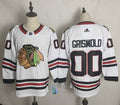 Men's Chicago Blackhawks Clark Griswold #00 Christmas Vacation White Breakaway Player Jerseys